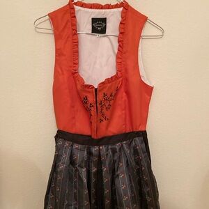 Beautiful octoberfest drindl dress M